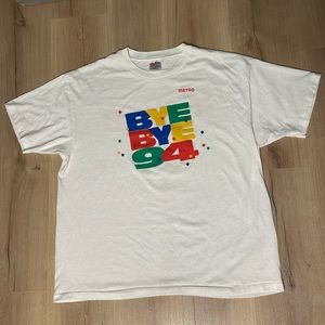 Vintage Single Stitch Metro Grocery Store White T Shirt. XL. Excellent condition